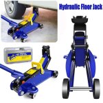 Dayplus - chariot de sol hydraulique cric tonne de levage voiture van suv garage outil de r�paration