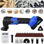 Dayplus - ponceuse multi - outils oscillante sans fil lame triangle ponceuse mat