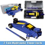 Dayplus - r�paration automobile petit cric hydraulique m�canique pour plancher cric � roulettes tr�s ...