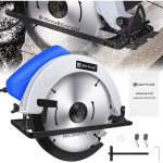Dayplus - scie plongeante scie � main scie circulaire 3600w scie plongeante avec rail de guidage