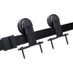 Jeobest - 200cm ferrure de porte coulissante systme de porte coulissante verre coulissant / porte en ...