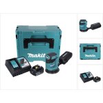 Dbo 180 rm1j ponceuse excentrique sans fil 18 v + 1x batterie 4. 0ah + chargeur + makpac - makita