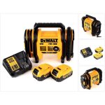 Dewalt - dcc018n gonfleur sans fil 18v 11bar pour kfz + 2x batteries 4, 0ah + chargeur