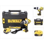 Dcd 996 nt perceuse - visseuse  percussion sans fil 18v 95nm brushless + 1x batterie 5, 0 ah + coffret ...
