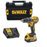 Dcd791p1 - qw perceuse visseuse compacte xr 18v 5ah li - ion brushless - 1 batteries + chargeur en coffret ...