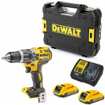 Dcd796d2 - qw perceuse visseuse percussion compact xr 18v 2ah li - ion brushless - 2 batteries - dewalt ...
