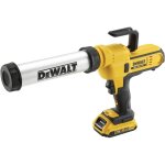 Dewalt - dce571d1 pistolet à cartouches sans fil pour silicone 400 ml 18v 2ah li - ion coffret Dewalt - dce571d1 pistolet à cartouches sans fil pour silicone 400 ml 18v 2ah li - ion coffret