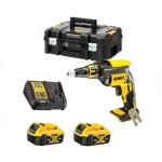 Dcf620p2t - qw set d'outils � batteries 18v - visseuse plaques de pl�tre (2x batterie 5. 0ah) dans tstak ...