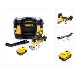 Dewalt dcs 335 nt scie sauteuse sans fil 18v + 1x batterie 5, 0 ah + coffret tstak - sans chargeur