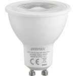 Debflex - ampoule spot smd verre transparent gu10 variable 5w 4000k 400lm - 600475