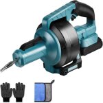 D�boucheur de canalisations compatible avec batterie makita 18 v, diam�tre 9 mm, 7 m, spirale de nettoyage ...