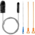 D�boucheur de canalisation, outil de d�bouchage d'�vier, brosse de nettoyage r�utilisable (4 pi�ces)