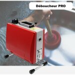 Le poisson qui jardine - dboucheur portatif professionnel avec accessoires inclus