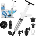 D�boucheur de toilette � air comprim�, d�boucheurs ventouses avec barom�tre, ventouse deboucheur wc avec ...