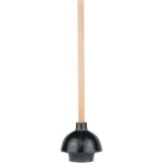 D�boucheur de toilette en caoutchouc, tasse � double force de pouss�e, robuste, de qualit� commerciale ...