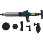 D�boucheur de vidange d'air en acier inoxydable, outil de d�bouchage de tuyau � piston � haute pression ...