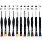 Debuns - lot de 11 mini tournevis cruciformes � fente magn�tique pour montres, lunettes, bijoux, ordinateurs, ...