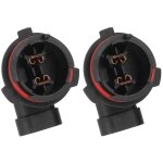Debuns - 2 pi�ces de base de support de lampe pour opel astra avec ampoule h7, 1226084 9118046, de