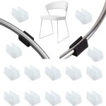 Debuns - 32pcs patin pied chaise tube embout tampon capuchon bouchon protection plancher meuble forme ...
