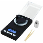 Debuns - 50gx 0. 001g balance de pr�cision en milligrammes pour bijoux avec affichage � led balance �lectroniq ...