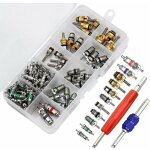 Debuns - vente chaude - 102pcs noyau de valve de climatisation, r134a noyaux de tige de soupape de climatisati ...