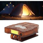 Debuns - lampe frontale � clip d�tection de mouvement 2 vitesses mini lampe frontale mains libres cob ...