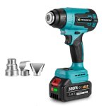 D�capeur thermique 2000w avec affichage de la temp�rature � led(50 - 500?) 9 vitesses r�glables pistolet ...