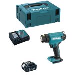 Makita - dcapeur thermique dhg181rt1j (1 x 5, 0 ah dc18rc makpac 2)