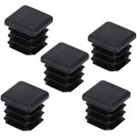 Decareta 20 pcs bouchon pour pied de chaisse, bouchon pour tuyau carr�, capuchon pour poteau carr� en ...