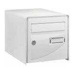 Decayeux - boite aux lettres probat - double face - blanc ral 9016 - l 302 x h 300 x p 410 mm Decayeux - boite aux lettres probat - double face - blanc ral 9016 - l 302 x h 300 x p 410 mm