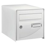 Decayeux - boite aux lettres probat - double face - blanc ral 9016 - l 302 x h 300 x p 410 mm