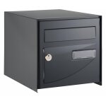 Decayeux - boite aux lettres probat - double face - gris anthracite ral 7016 - l 302 x h 300 x p 410 ... Decayeux - boite aux lettres probat - double face - gris anthracite ral 7016 - l 302 x h 300 x p 410 ...