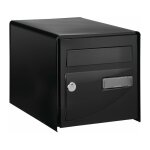 Decayeux - bo�te aux lettres individuelle - probat noir fonc� - double face