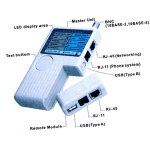 Decdeal 4 - en - 1 remote rj11 rj45 usb bnc lan network phone cable cable tester meter device machine ...