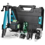 Decdeal - niveau laser 16 lignes 3� machine auto - nivelante outil de nivellement de batterie au lithium ...