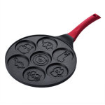 Decdeal - po�le � cr�pes - moules � cr�pes pour enfants, po�le � cr�pes antiadh�sive avec 7 formes d'animaux ...