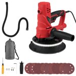 Decdeal - ponceuse �lectrique cloisons s�ches 850w, 12 disques de pon�age, vitesse 1500 - 2600 tr / min, ...