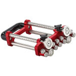 Decdeal rouleau de t�le portable, cintreuse � 2 stations, plage de pliage 0 - 100 �, outil de toiture ...