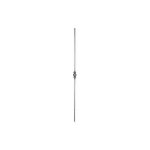 Barreau martel avec boule au centre - hauteur 1000mm carr de 14mm - fer forg -  souder deco fer forge ...