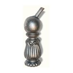 Equerre pour rampe  45 compatible avec barreaux de 16mm - hauteur 105mm largeur 35mm - fonte -  souder ...