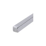 Deco fer forge - qualite francaise] - carr� plein en inox bross� pour garde - corps - largeur 12mm longueur ...