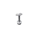 Qualite francaise] - support main courante d'angle pour tube 42, 4mm - hauteur 80mm ouverture 135 - ...