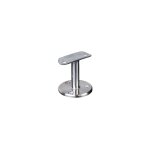 Deco fer forge - qualite francaise] - support mural de main courante droit pour tube �42, 4mm - longueur ...
