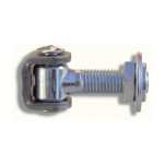 Deco fer forge - gond portail  battant avec crou rglable - filetage m24 - acier zingu -  souder