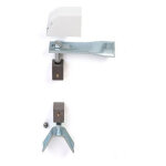 Deco fer forge - pivot de portail m�tallique � sceller - pour tube acier carr� 40 mm