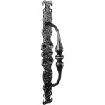 Deco fer forge - poigne pour porte ou portail 385x60