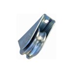 Deco fer forge - roue pour portail coulissant - pose extrieur - gorge ronde de 16mm - 60mm - jusqu' ...