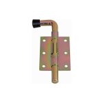 Verrou pistolet pour portail - hauteur 1400mm 12mm -  souder - acier zingu deco fer forge