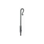 Deco fer forge - verrou pistolet forgé pour portail - hauteur 500mm longueur 55mm diamètre Ø16mm - acier ... Deco fer forge - verrou pistolet forgé pour portail - hauteur 500mm longueur 55mm diamètre Ø16mm - acier ...