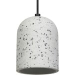 Decor pill suspension d�corative avec abat - jour de forme ovale, 150 mm, avec culot e27, en terrazzo ...
